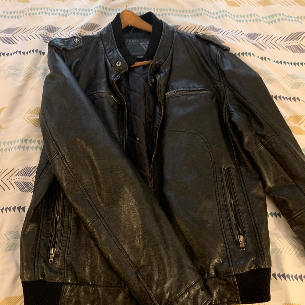 Guess leather